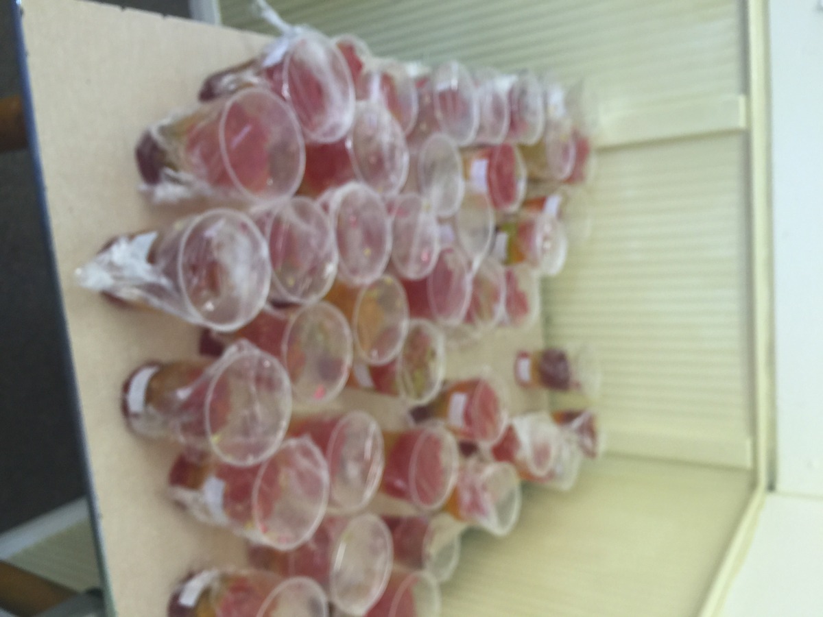 Lots of rainbow jellies